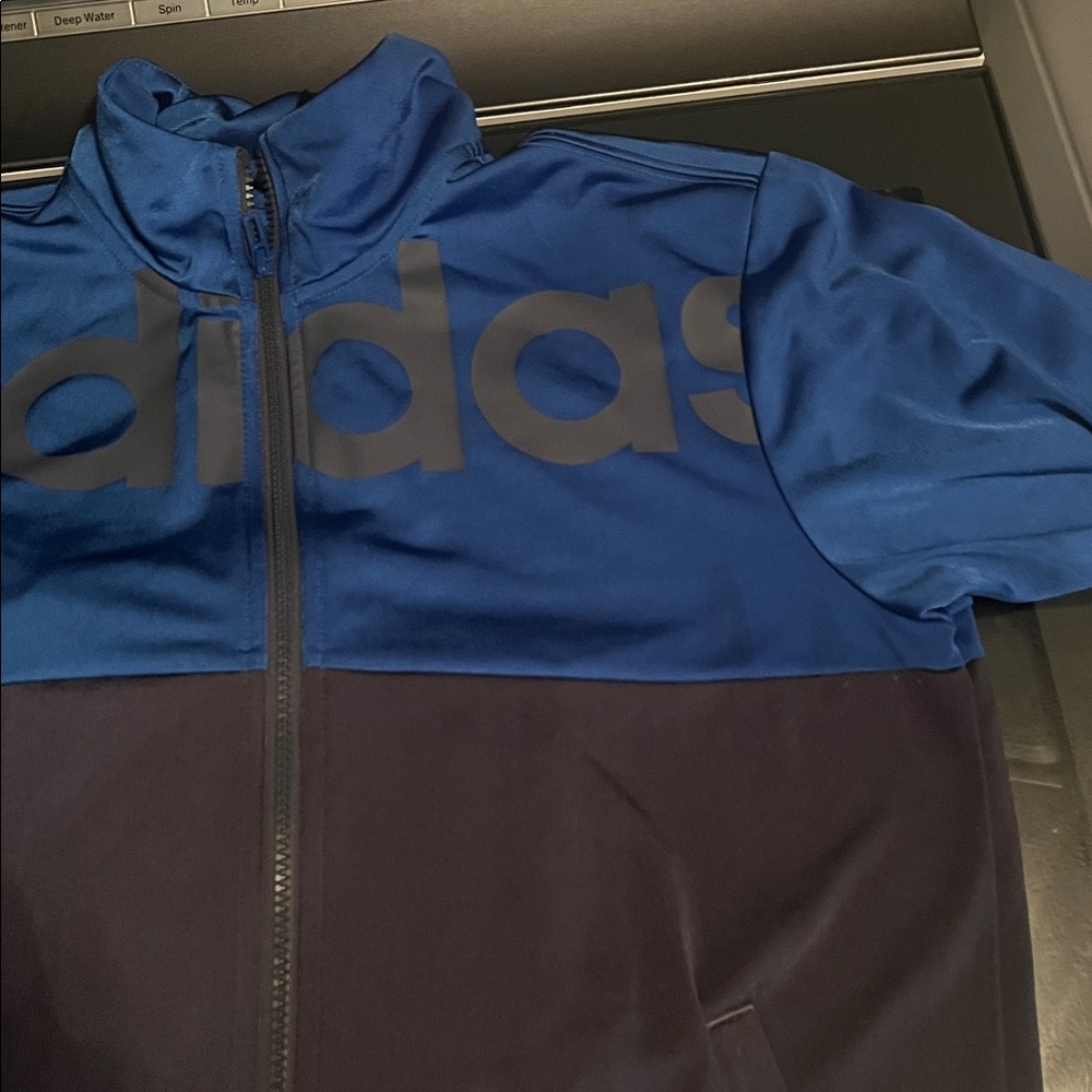 Adidas Blue and Gray Tracksuit - Picture 13 of 14
